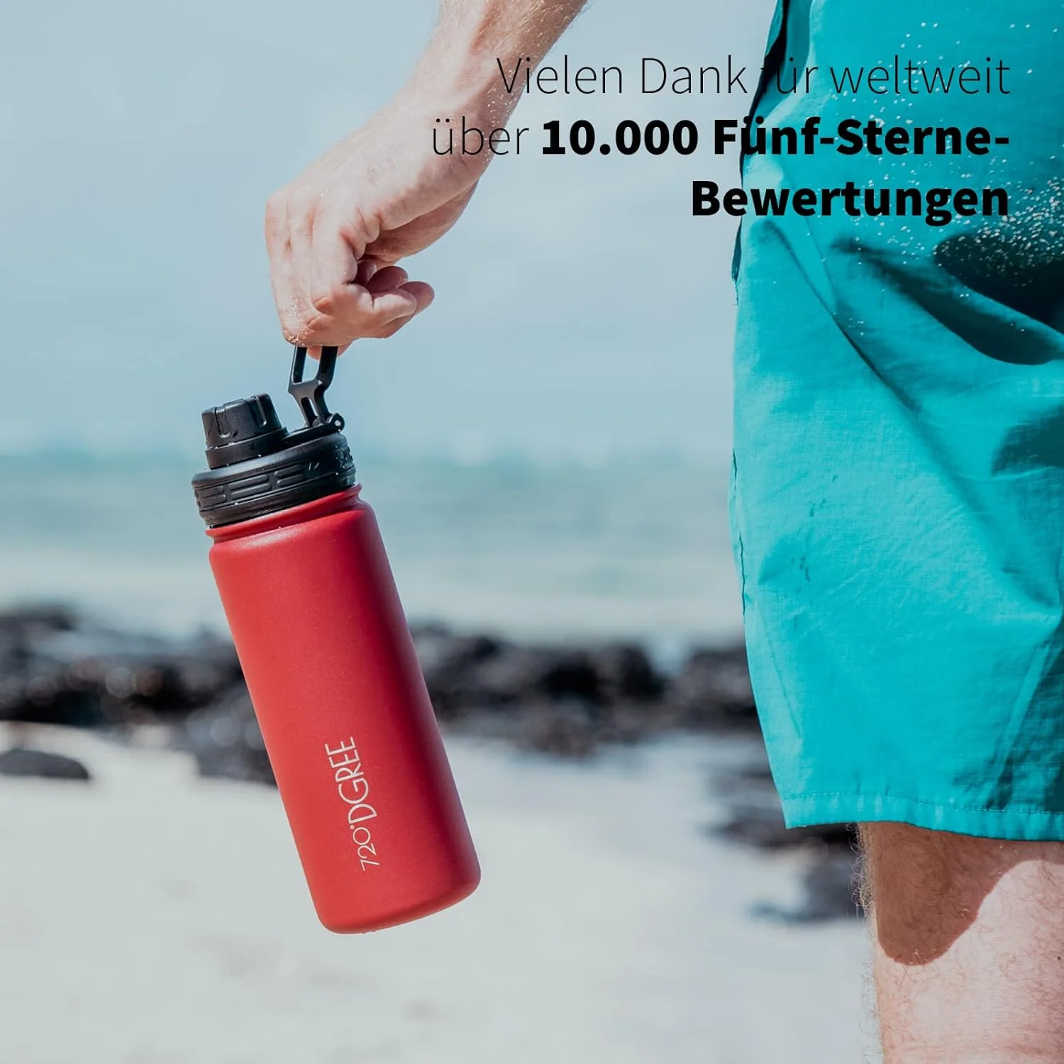 noLimit | Isolier Trinkflasche aus Edelstahl inkl. Sportdeckel - Image 117