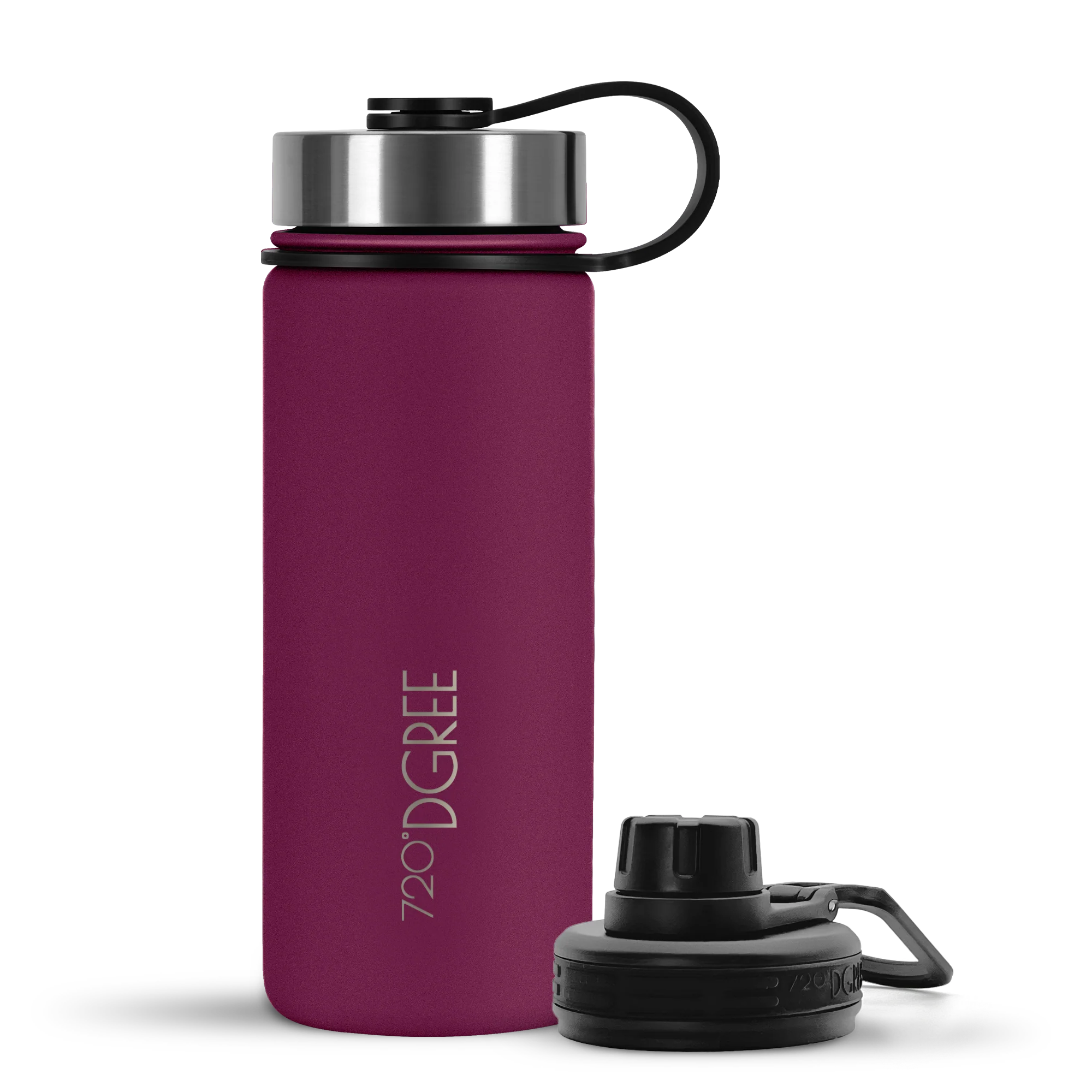 noLimit | Isolier Trinkflasche aus Edelstahl inkl. Sportdeckel - Image 40