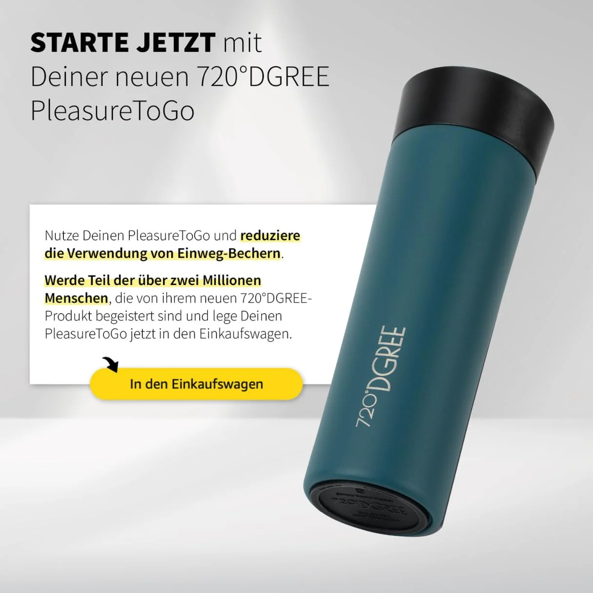 PleasureToGo 2.0 - Edelstahl Thermo-Kaffeebecher - Image 38