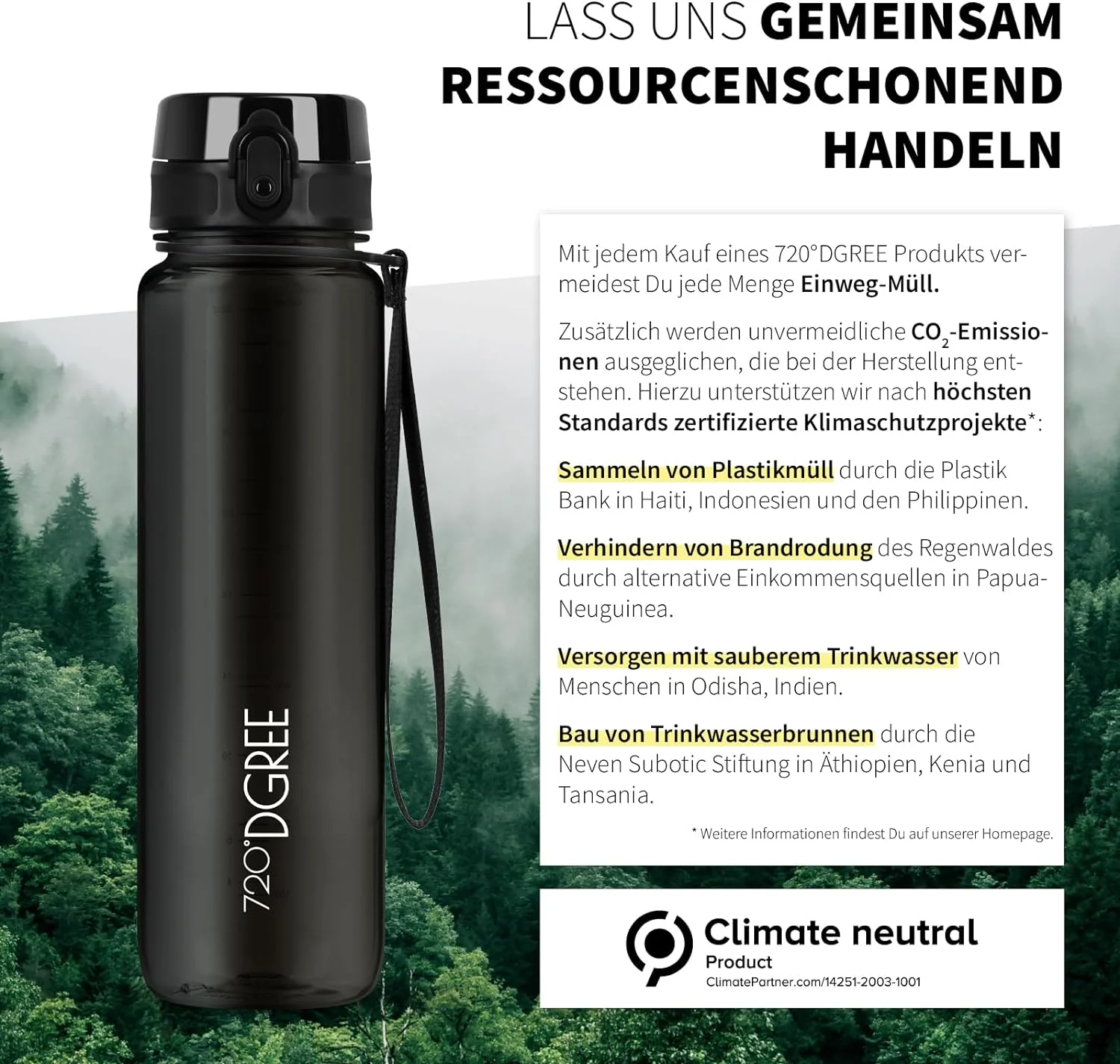 uberBottle Trinkflasche | crystalClear Fruchtbehälter - Image 88