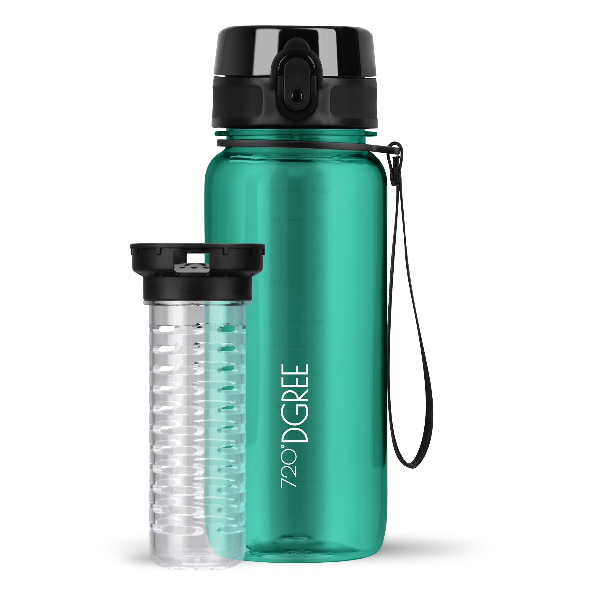 uberBottle Trinkflasche | crystalClear Fruchtbehälter - Image 23