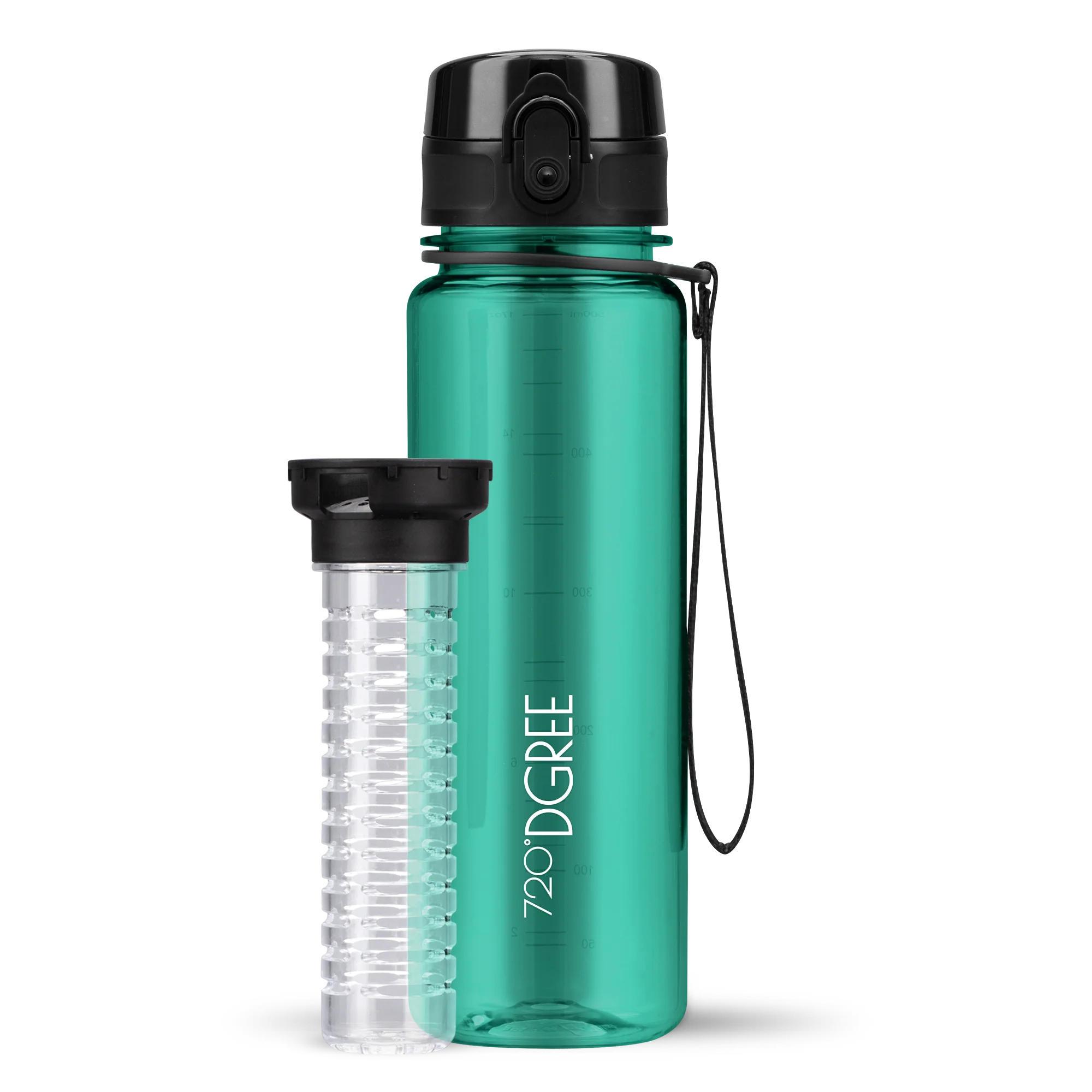 uberBottle Trinkflasche | crystalClear Fruchtbehälter - Image 24