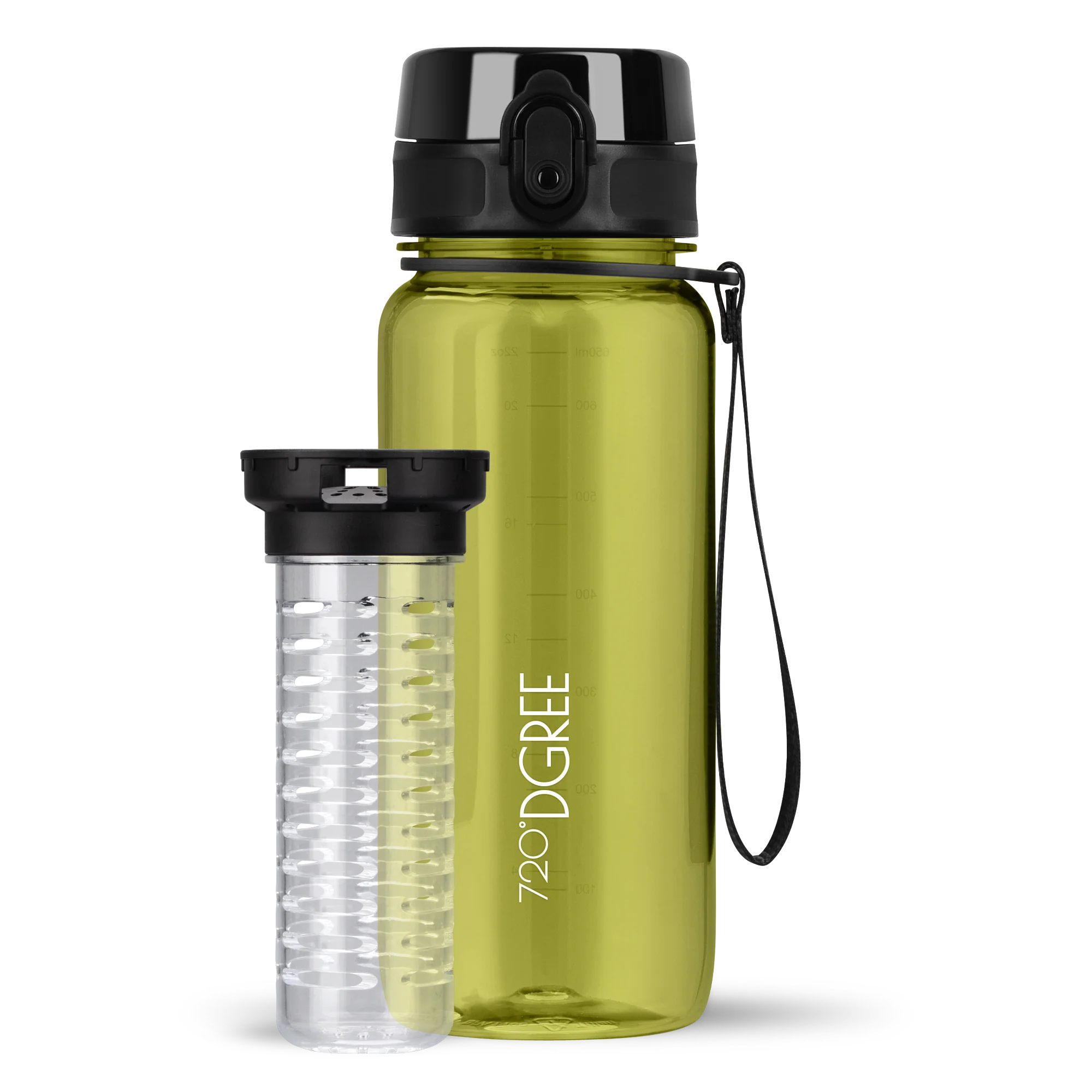 uberBottle Trinkflasche | crystalClear Fruchtbehälter - Image 32