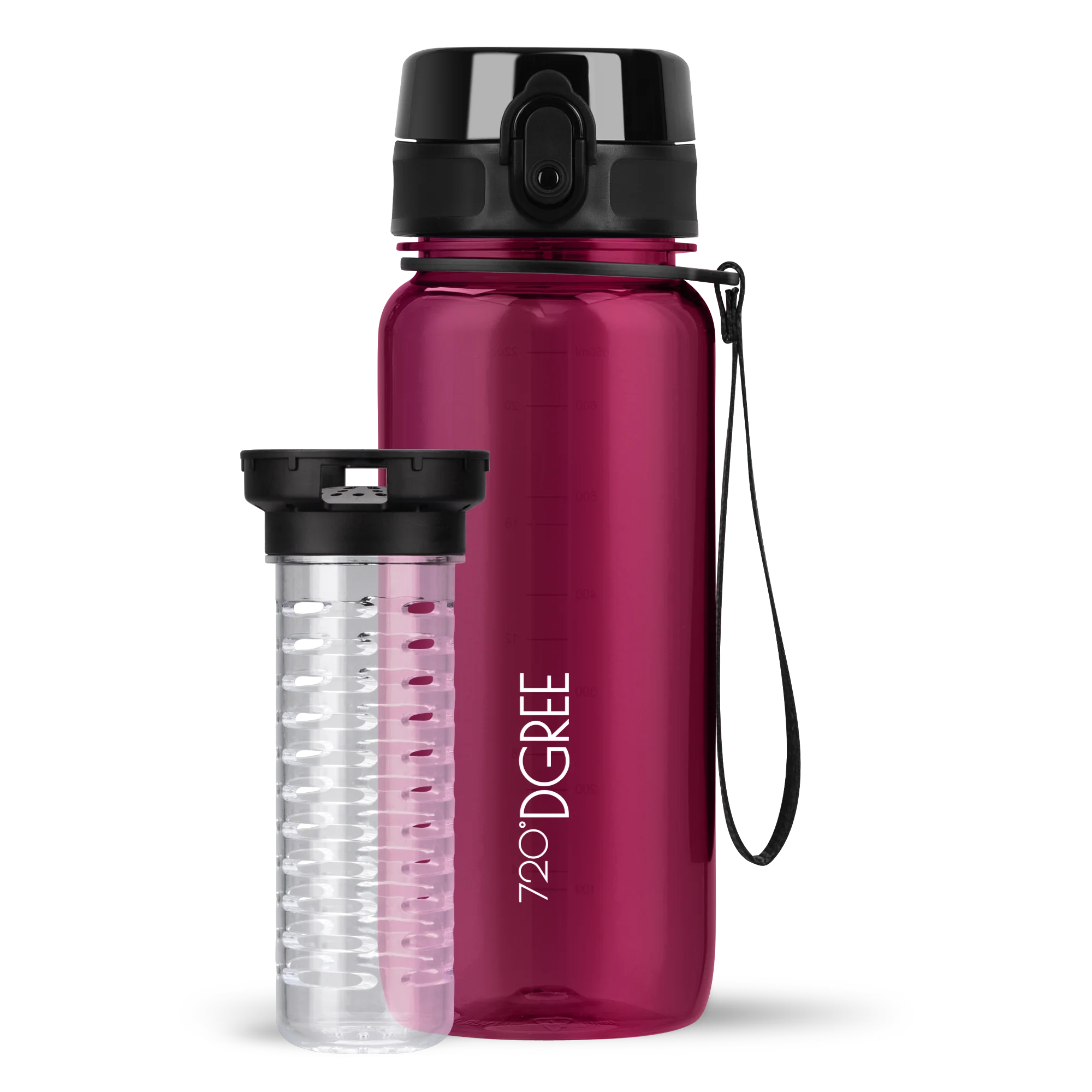 uberBottle Trinkflasche | crystalClear Fruchtbehälter - Image 39