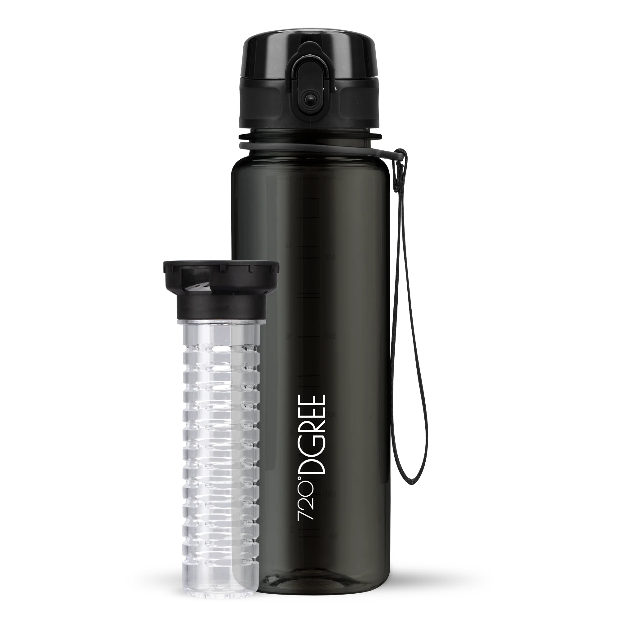 uberBottle Trinkflasche | crystalClear Fruchtbehälter - Image 4