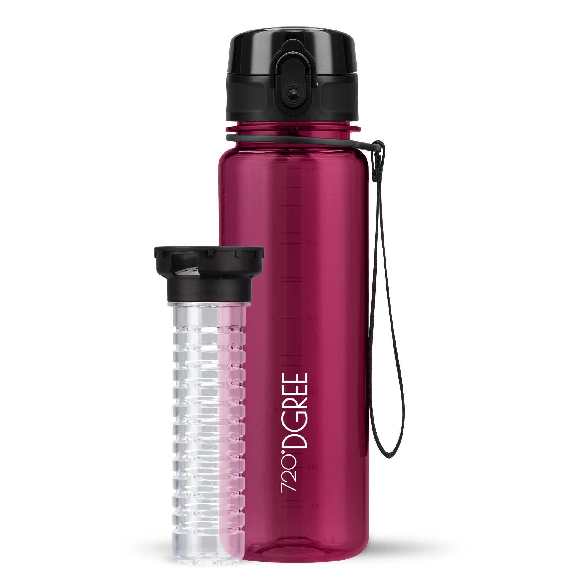 uberBottle Trinkflasche | crystalClear Fruchtbehälter - Image 40