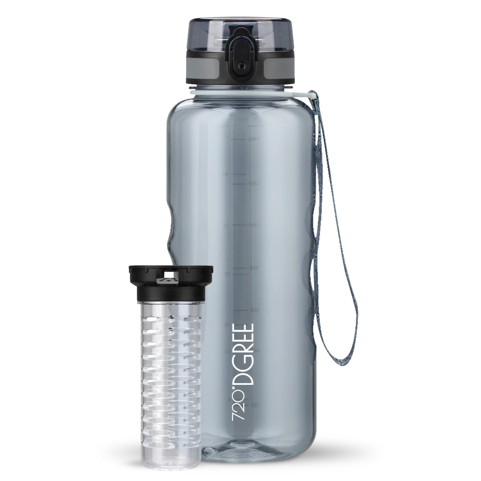 uberBottle Trinkflasche | crystalClear Fruchtbehälter - Image 8