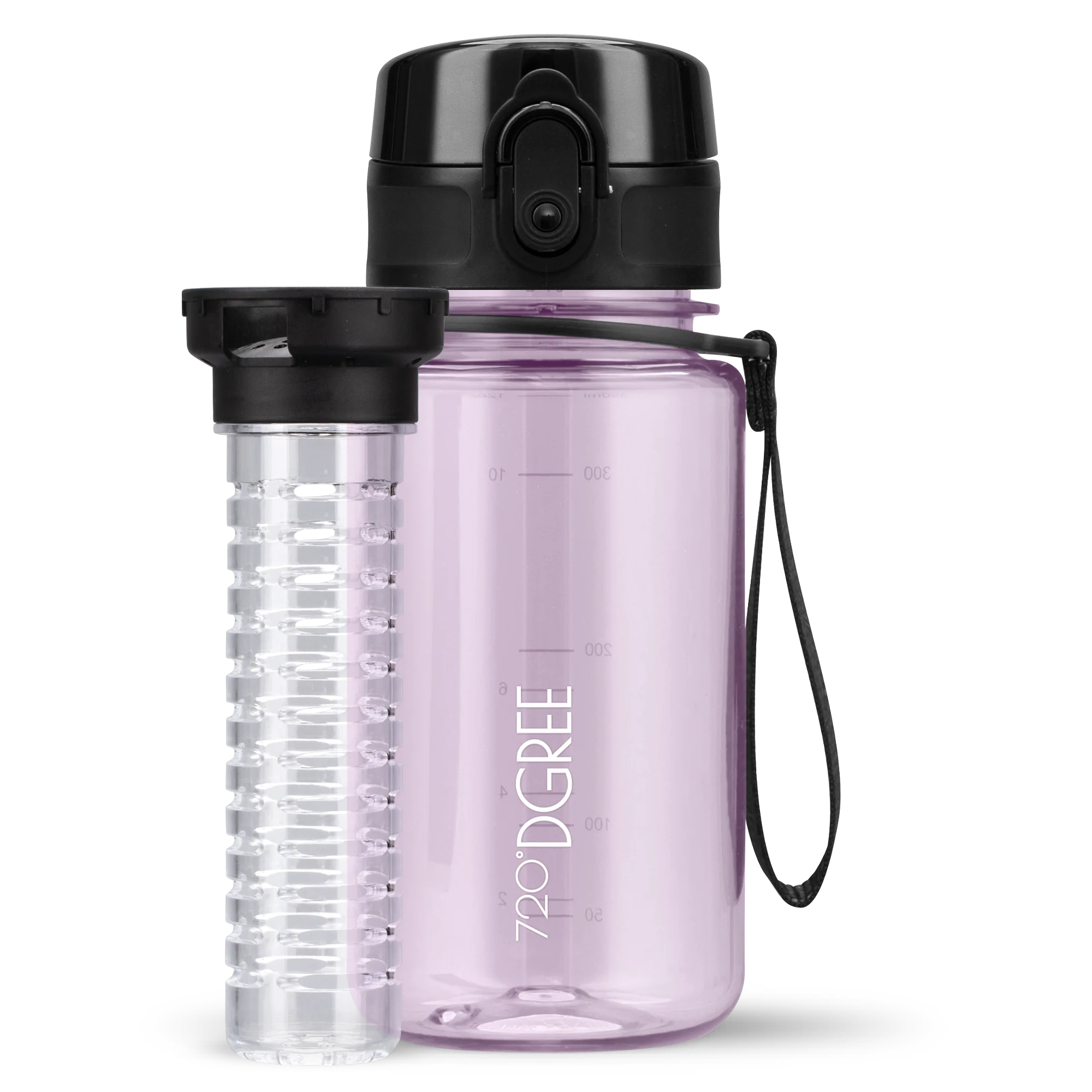 uberBottle Trinkflasche | crystalClear Fruchtbehälter - 350ml - Image 18