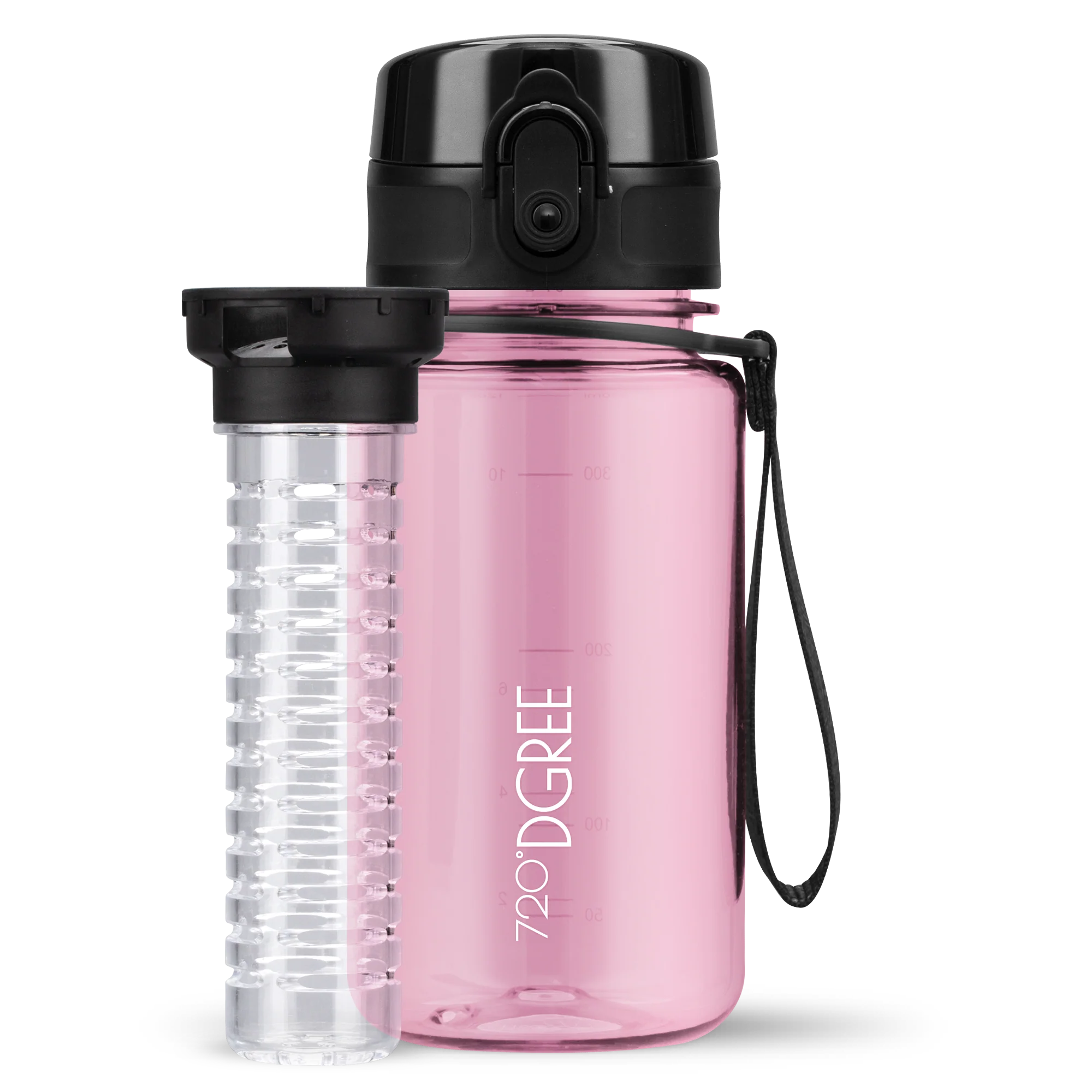 uberBottle Trinkflasche | crystalClear Fruchtbehälter - 350ml - Image 19