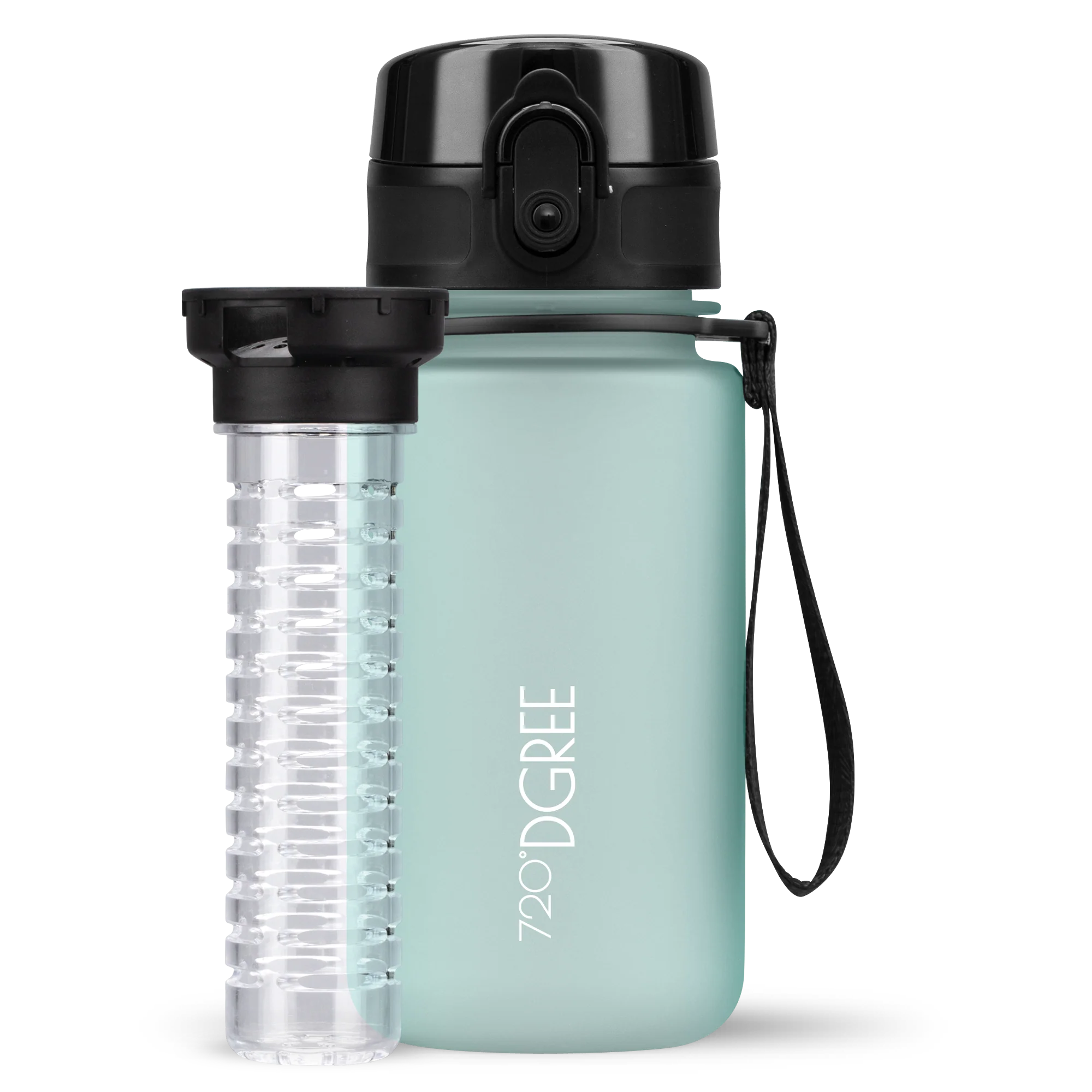 uberBottle Kids Trinkflasche | softTouch Fruchtbehälter - 350ml - Image 3