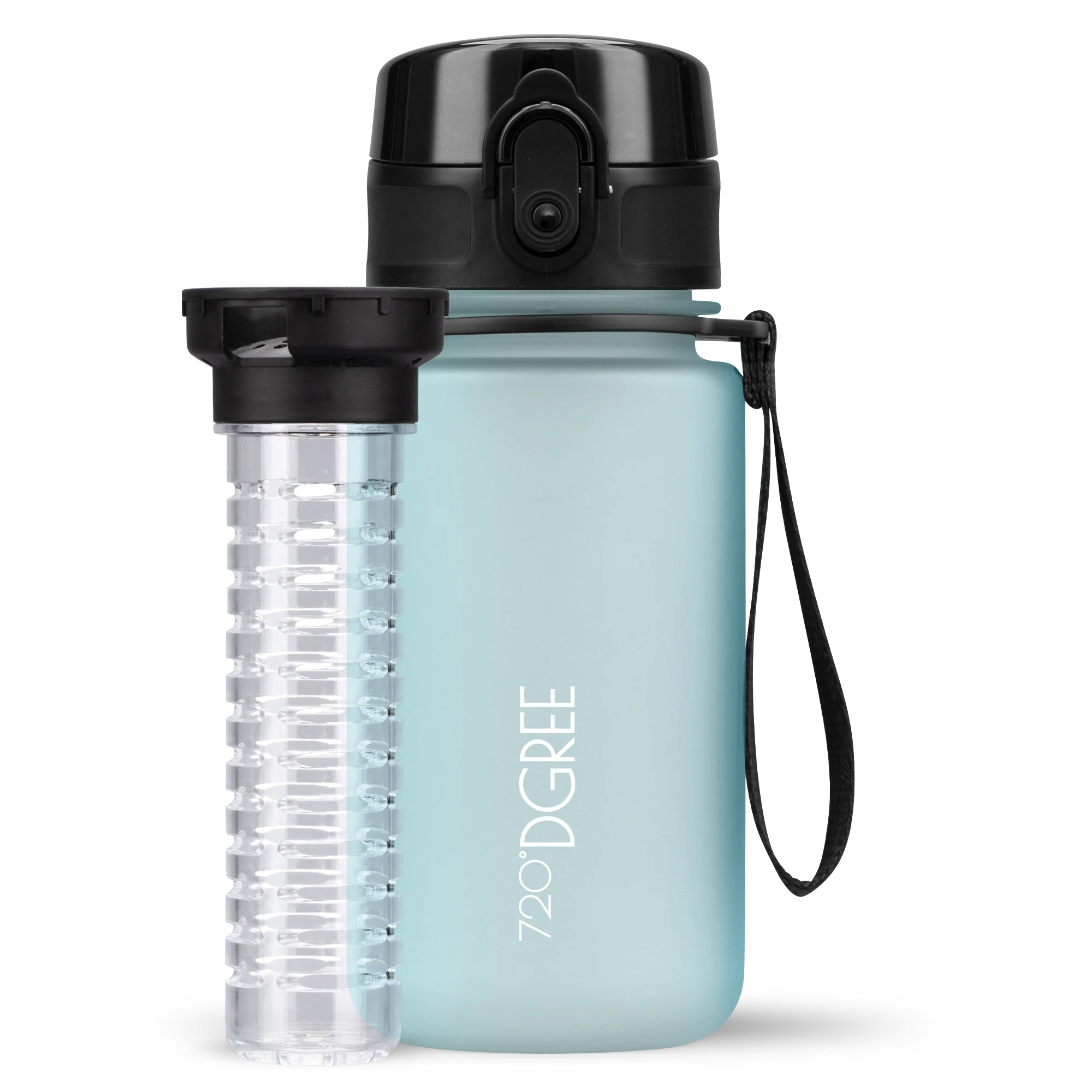 uberBottle Kids Trinkflasche | softTouch Fruchtbehälter - 350ml - Image 4