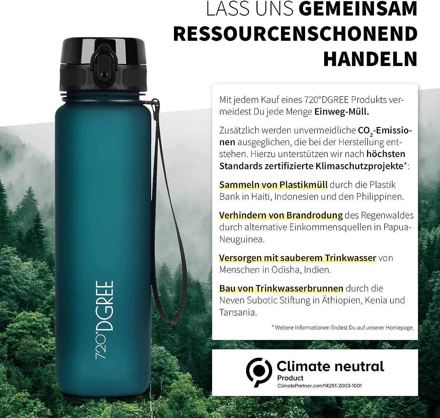 uberBottle Trinkflasche | softTouch Sieb - Image 109