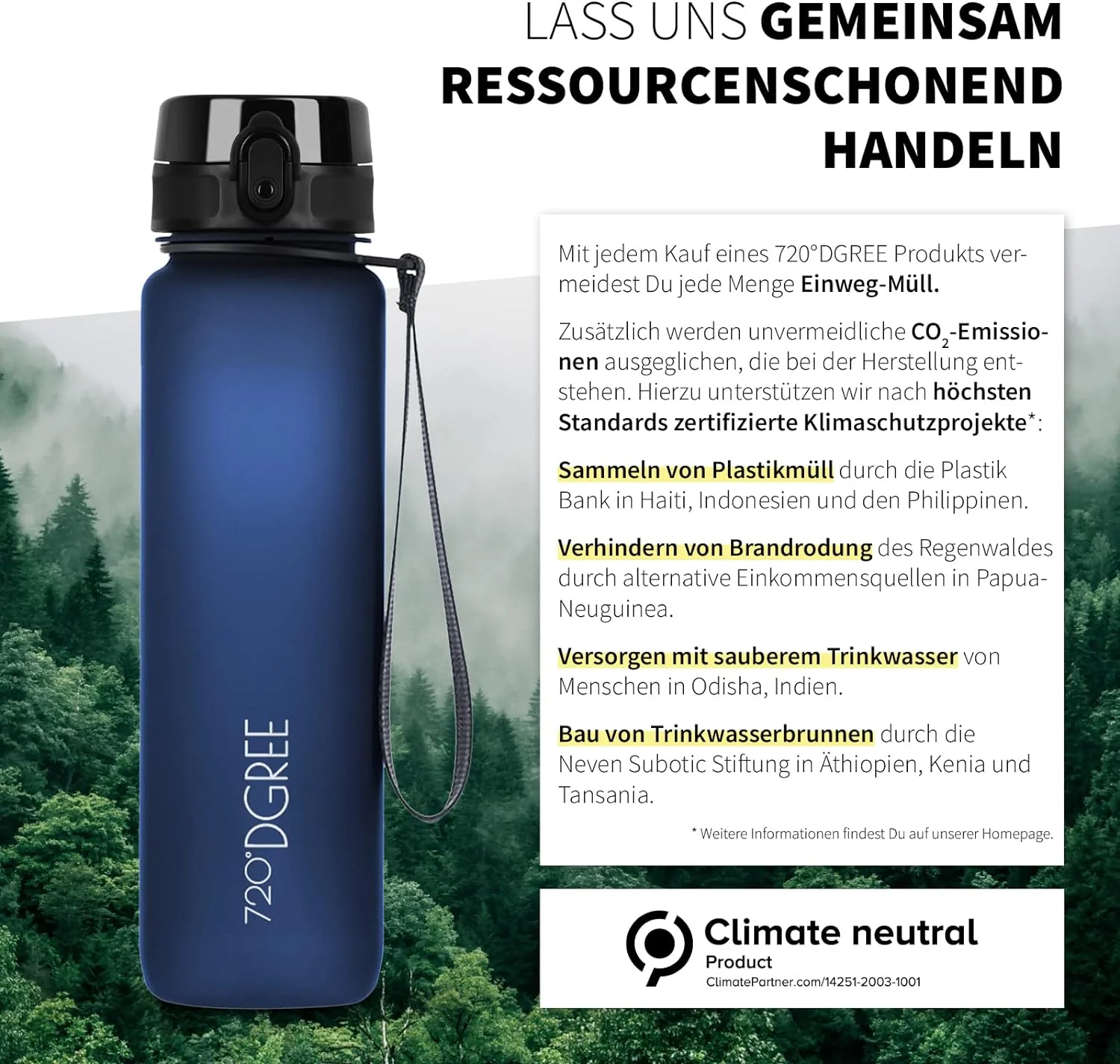 uberBottle Trinkflasche | softTouch Sieb - Image 99