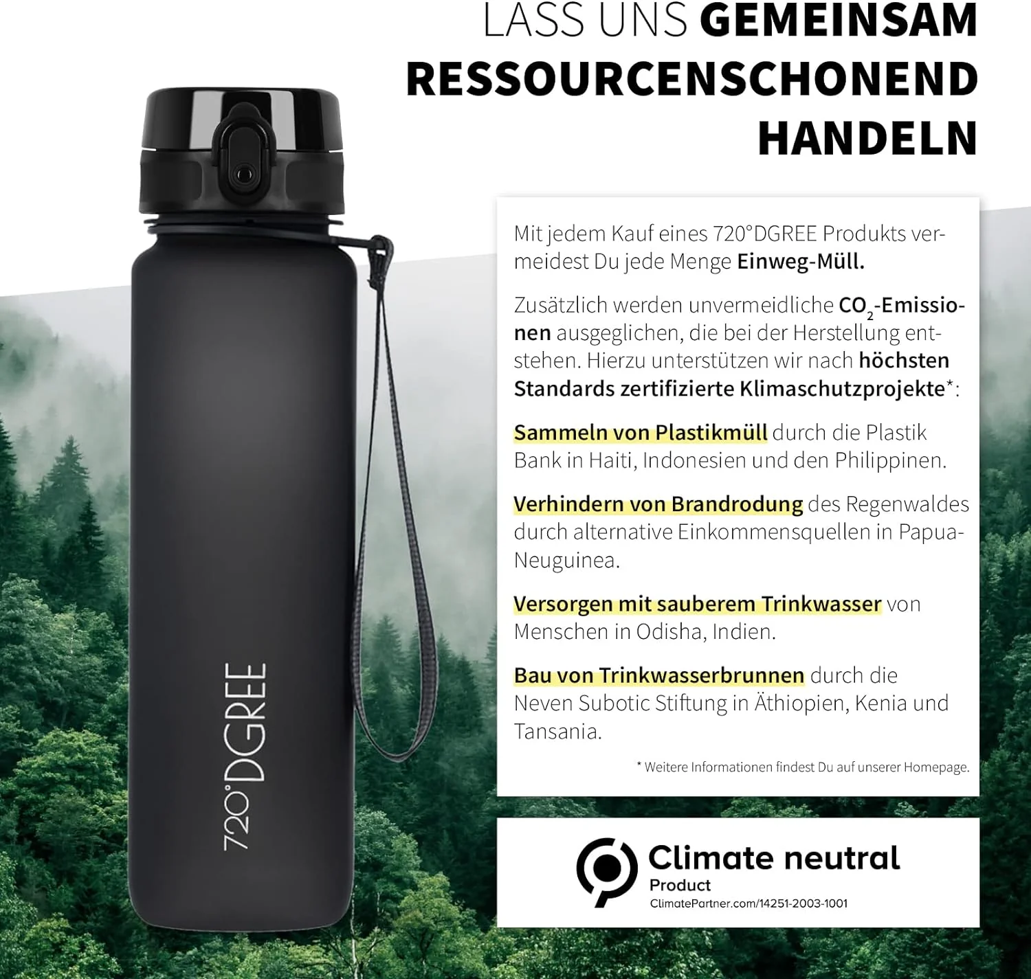 uberBottle Trinkflasche | softTouch Fruchtbehälter - Image 103