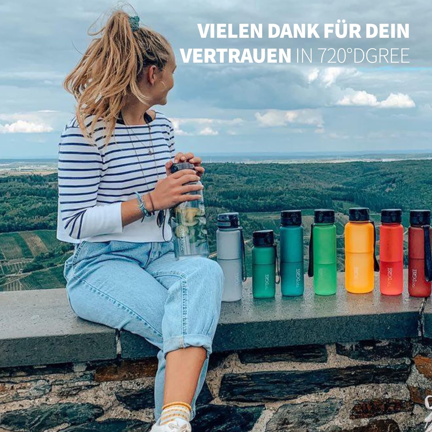 uberBottle Trinkflasche | softTouch Fruchtbehälter - Image 109