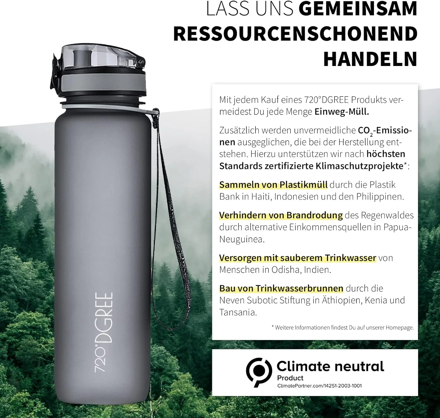 uberBottle Trinkflasche | softTouch Fruchtbehälter - Image 117